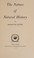 Cover of: The Nature of Natural History
