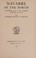 Cover of: Navarre of the North
