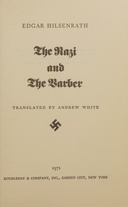 Cover of: The Nazi and the barber.