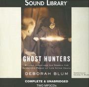 Cover of: Ghost Hunters by Deborah Blum