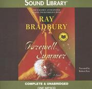 Cover of: Farewell Summer by Ray Bradbury