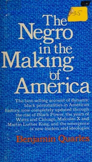 Cover of: The Negro in the Making of America