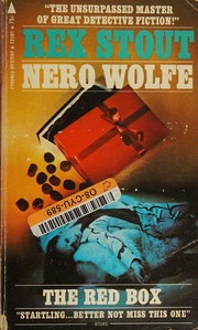 Cover of: nero Wolfe, the red Box