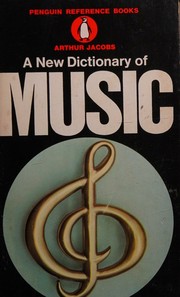 Cover of: A New Dictionary of Music
