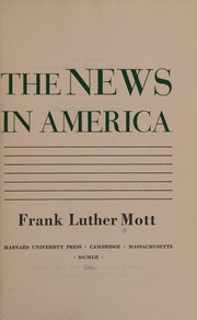Cover of: The news in America.