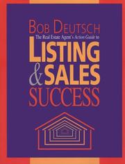 Cover of: The Real Estate Agent's Action Guide to Listing and Sales Success