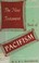 Cover of: The New Testament basis of pacifism