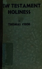 Cover of: New Testament holiness