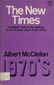 Cover of The new times by Albert McClellan