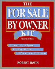 Cover of: The for sale by owner kit by Robert Irwin