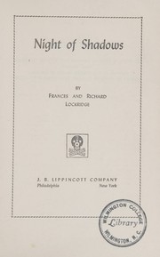 Cover of: Night of shadows