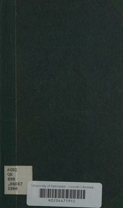 Cover of: Nitrogen fixation in plants