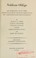 Cover of: Noblesse Oblige