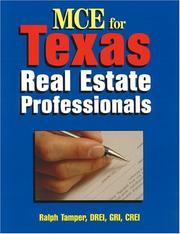 Cover of: MCE for Texas real estate professionals