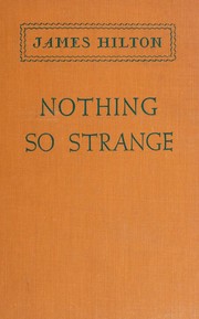 Cover of: Nothing So Strange