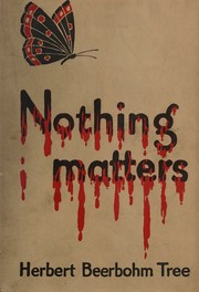 Cover of: Nothing matters: and other stories