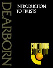 Cover of: Introduction to trusts. | 