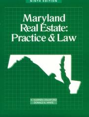 Cover of: Maryland Real Estate: Practice & Law