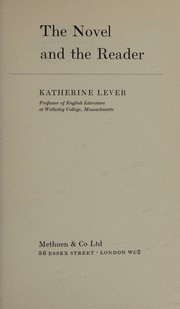 The novel and the reader