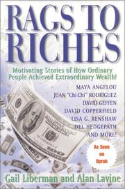 Cover of: Rags to Riches by Gail Liberman, Alan Lavine