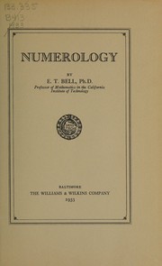 Cover of: Numerology