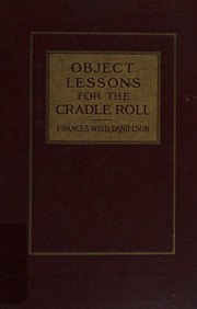 Cover of: Object lessons for the cradle roll