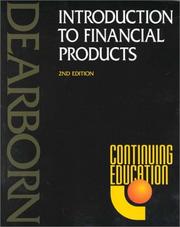 Cover of: Introduction to financial products.