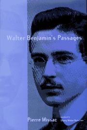 Passage de Walter Benjamin by Pierre Missac