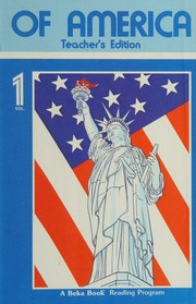 Cover of: Of America Volume 1: Teacher's Edition
