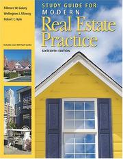 Cover of: Study Guide for Modern Real Estate Practice