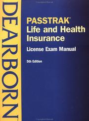 Cover of: PASSTRAK Life and Health Insurance License Exam Manual by Dearborn