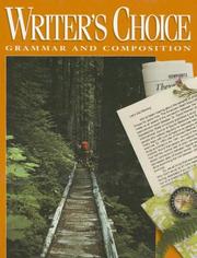 Cover of: Writer's Choice