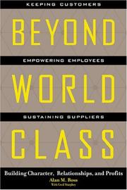 Cover of: Beyond World Class by Alan Ross