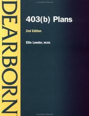 403(b) plans by Eleanor A. Lowder