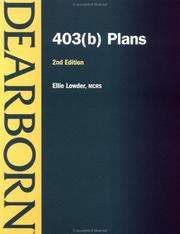 Cover of: 403(b) plans