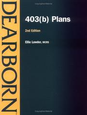 Cover of: 403(b) Plans