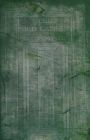 Cover of: Old Ladies, the