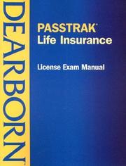 Cover of: PASSTRAK Life Insurance License Exam Manual