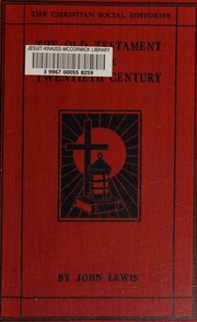 Cover of: The Old Testament in the twentieth century
