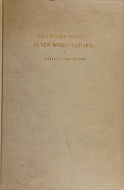 Cover of: Old world masters in New world collections, by Esther Singleton, Esther Singleton