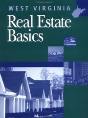Cover of: West Virginia Real Estate Basics by Dearborn Real Estate