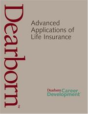 Cover of: Advanced Applications of Life Insurance Text