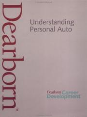 Cover of: Understanding Personal Auto