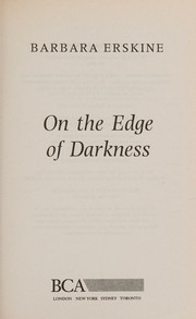 Cover of: On the edge of darkness