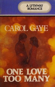 Cover of: One love too many