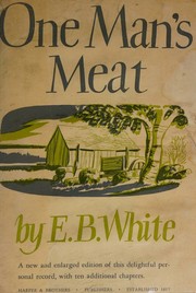 Cover of: One man's meat;