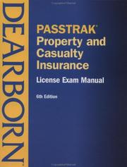Cover of: Property and Casualty Insurance License Exam Manual, 6th Edition Revised by 