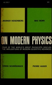 Cover of: On modern physics