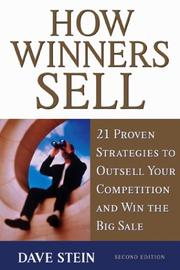 How winners sell by Dave Stein