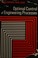 Cover of: Optimal control of engineering processes